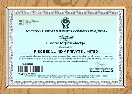 Company's Human Right Pledge, Govt. of India